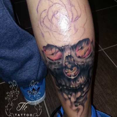 Tatuaj in progres, tatuaje bucuresti