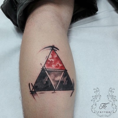 Tatuaj watercolor, watercolor tattoo, zelda tattoo