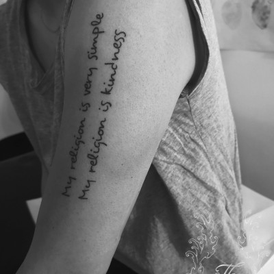 Tatuaj Citat : 