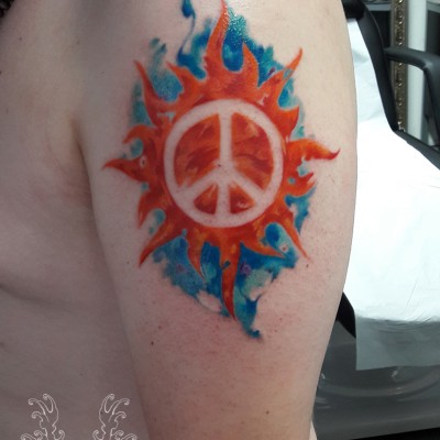 Tatuaj watercolor