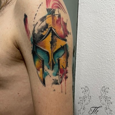 Watercolor tattoo