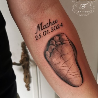 Tatuaj realistic, familie