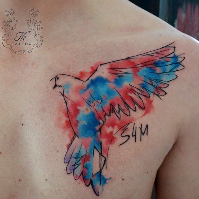 Tatuaj watercolor