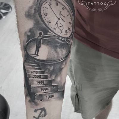 Tatuaj ceas