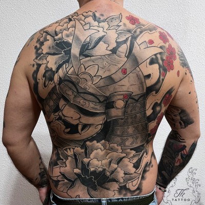 Tatuaj japoez neterminat