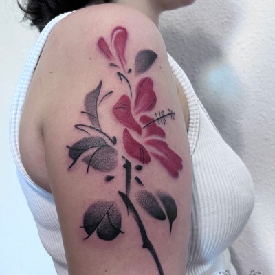 Flori japanese tattoo